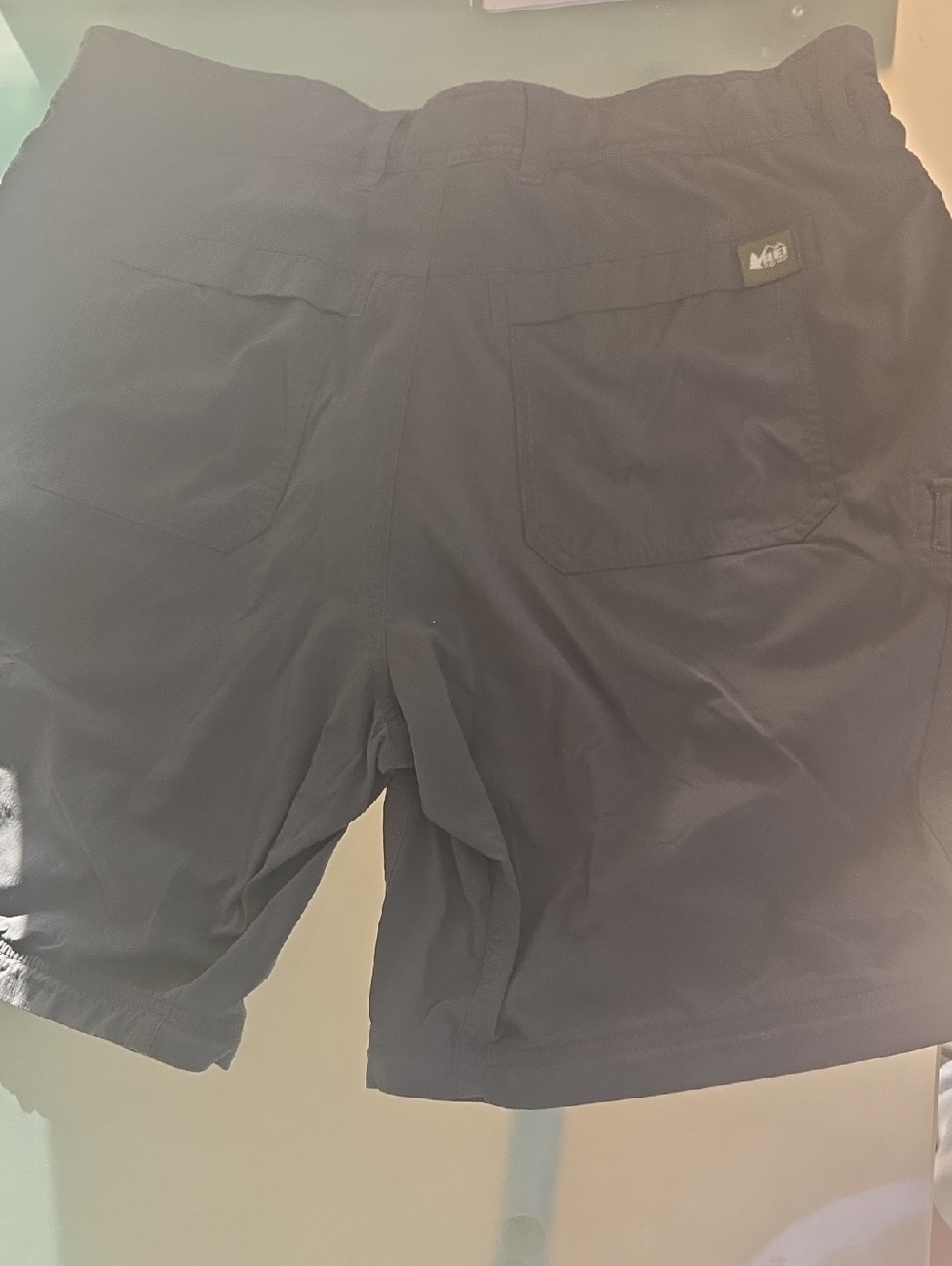 REI Men's Black Hybrid Outdoor Shorts